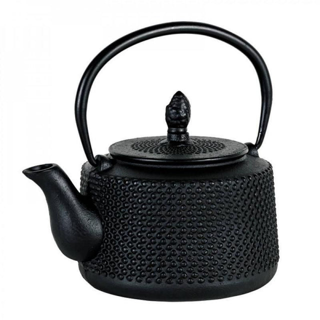 Elegant Avanti Emperor Hobnail Teapot 750ML in cast iron with a removable infuser for perfect tea brewing.