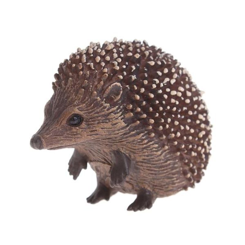 Detailed hand-painted CollectA Hedgehog figurine, 2x4 cm, made from durable, non-toxic PVC for ages 3 and up.