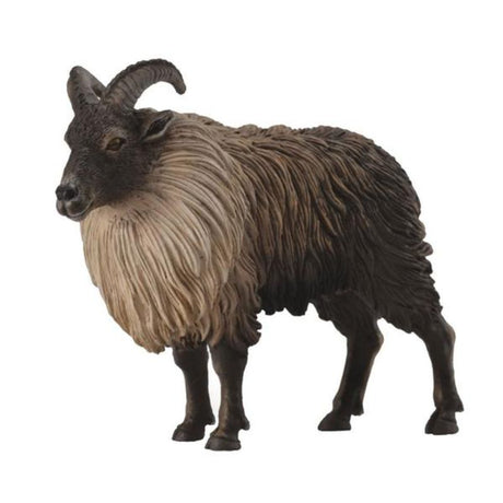 Hand-painted CollectA Himalayan Tahr figurine, 8 x 2.5 x 7.2 cm, ideal for play and wildlife education for ages 3+.