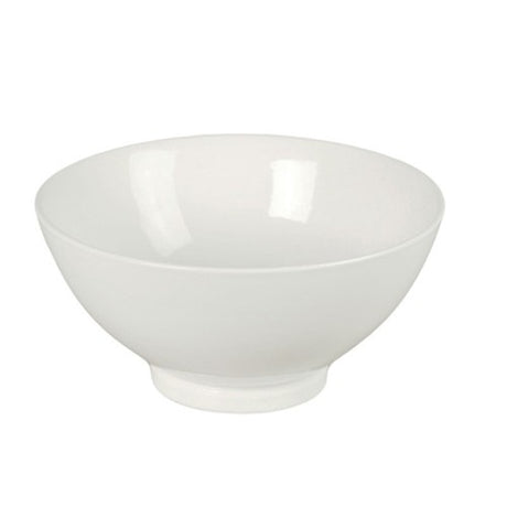 Large 23x11cm salad/noodle bowl by BIA, featuring unique glazes and hand-painted patterns for elegant food presentation.