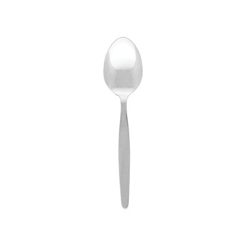 Set of 12 Austwind teaspoons made of durable 18/0 stainless steel, ideal for everyday dining and special occasions.