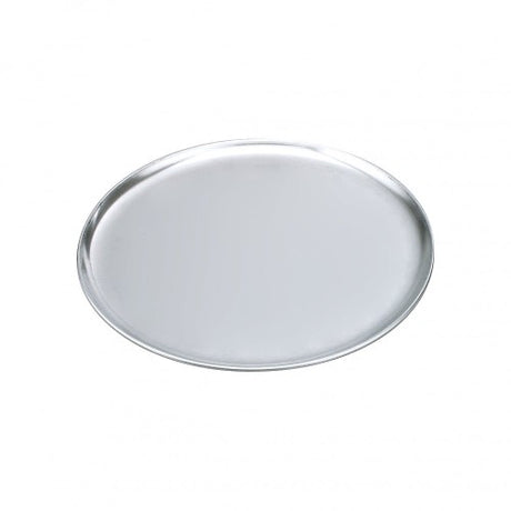 Aluminium pizza plate, 300mm diameter, lightweight, durable, perfect for even baking of deep-dish and thin-crust pizzas.