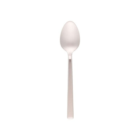 Monaco Tea Spoon set of 12, 18/10 stainless steel, Art Deco design, high mirror finish, elegant and durable dining essentials.