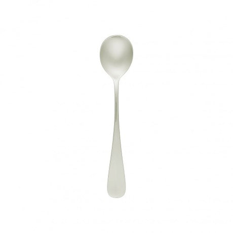 Elegant 230mm Bogart Salad Spoon in durable 18/10 stainless steel, perfect for salads and enhancing dining aesthetics.