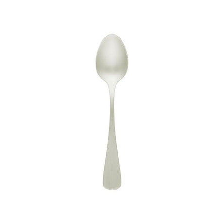 Set of 12 elegant Bogart teaspoons in 18/10 stainless steel, featuring mirror-polished finish and ergonomic hollow handles.