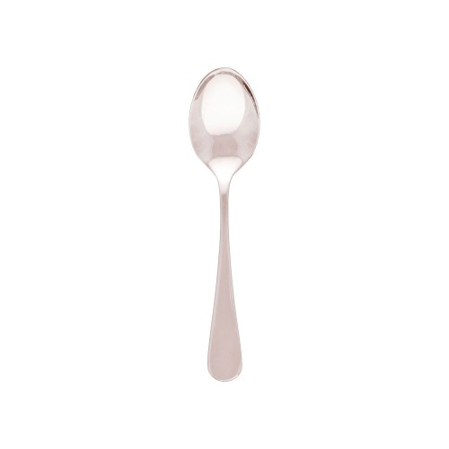 Set of 12 Gable tea spoons in 18/10 stainless steel, featuring teardrop handles and a mirror finish for elegant dining.