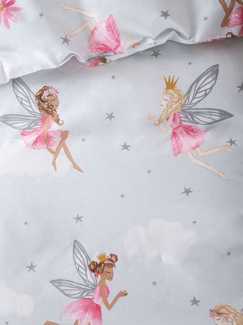 Single Duvet Cover - Set - Fairy Sky Set by Squiggles