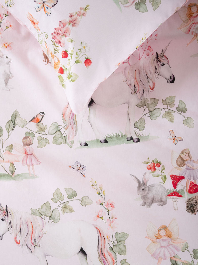 Single Duvet Cover - Set - Magical Garden Set by Squiggles