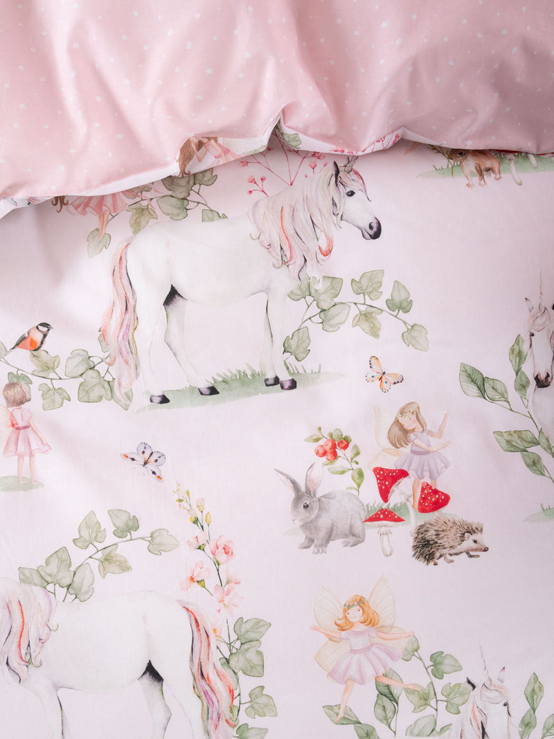 Single Duvet Cover - Set - Magical Garden Set by Squiggles