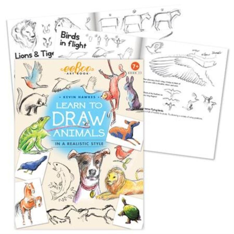 Art Book 3 - eeBoo Learn to Draw Animals