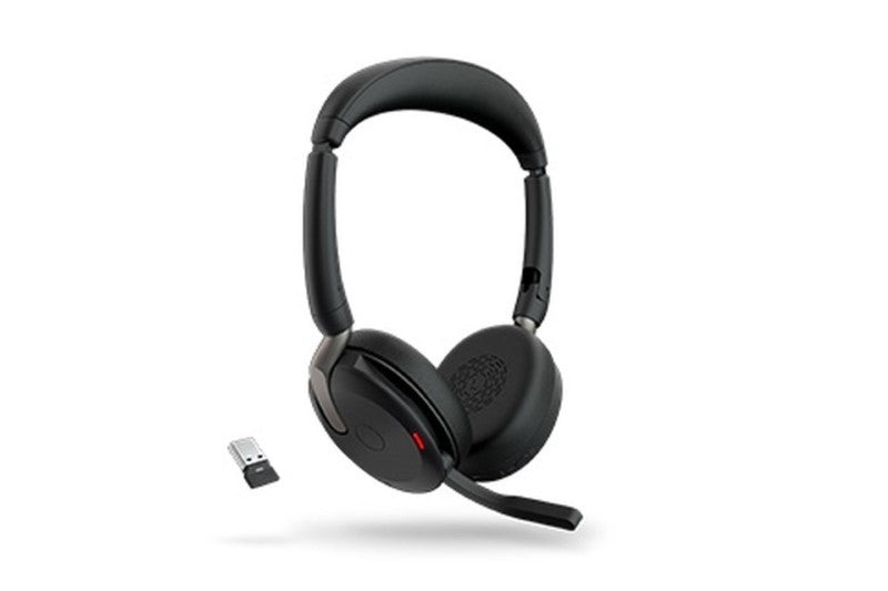 Headset - Jabra EVOLVE2 65 FLEX UC STEREO USB-A Wireless (Black)