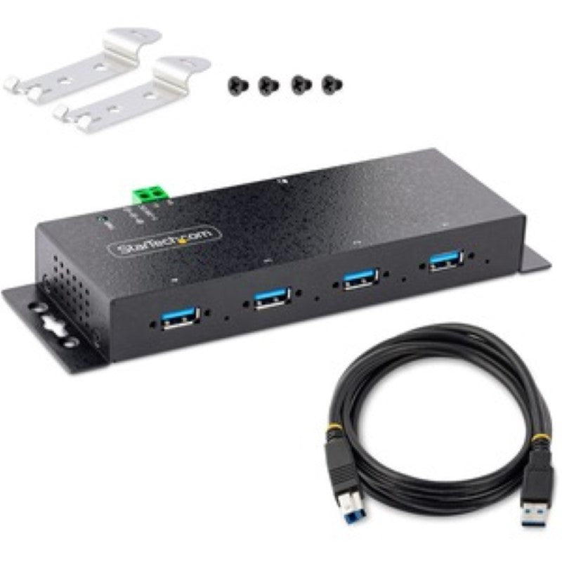 4-Port Industrial USB 3.0 Hub Metal - StarTech