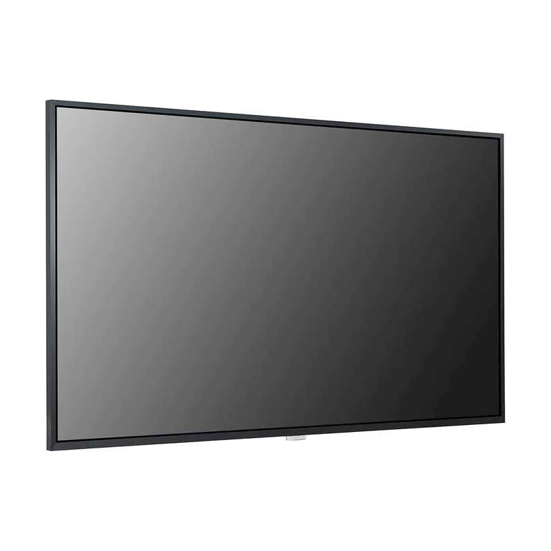 98-inch LG Digital Signage Display with UHD 3840x2160 resolution, 500 NIT brightness, and IP5x dust-proof certification.