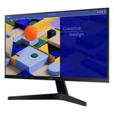 Samsung S31 LED Monitor 24": Borderless IPS display with vibrant colors, low latency gaming, eye comfort features, and eco-friendly mode.