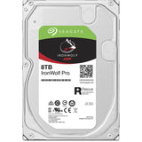 Seagate IronWolf 8TB internal hard drive for NAS, 7200 RPM, features AgileArray for RAID, high reliability, and data recovery services.