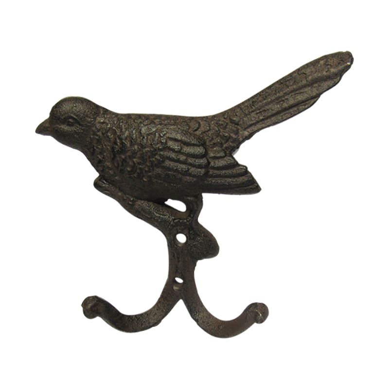 Hook - Cast Iron Bird (16cm)