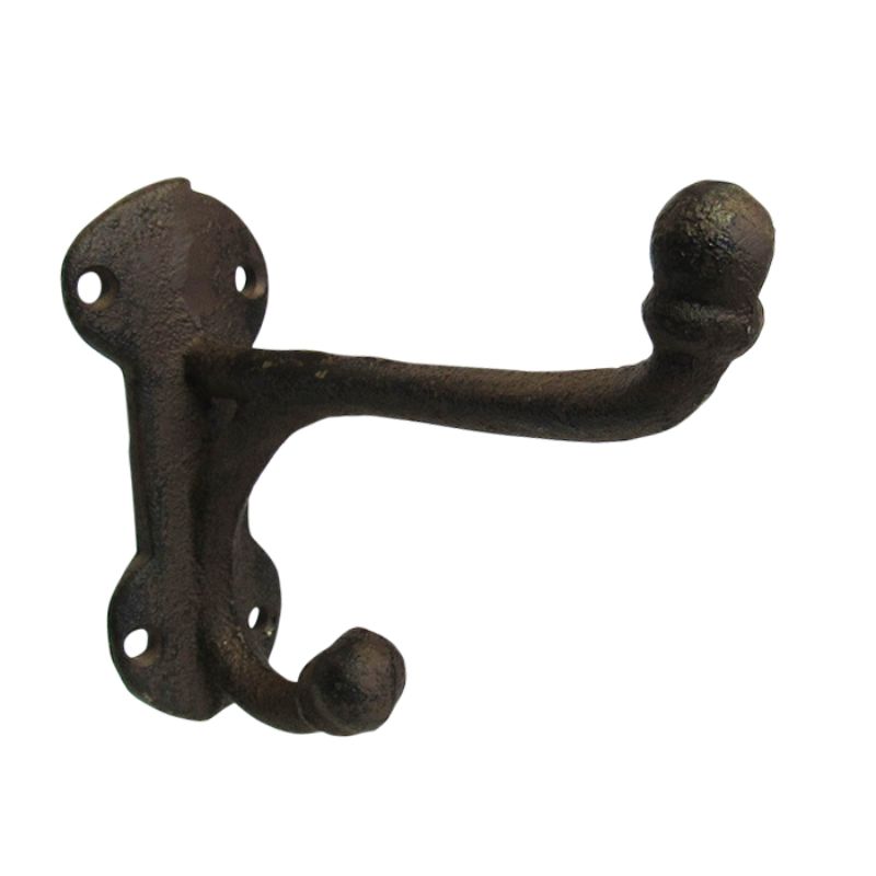 Coat Hook - Antique Cast Iron (13cm)