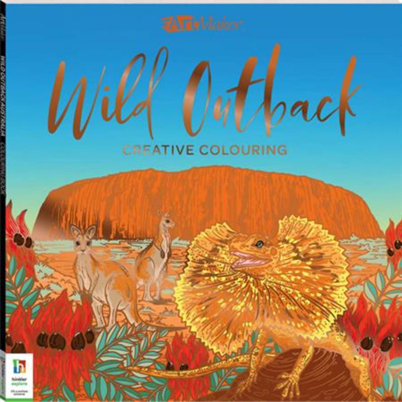 Colouring Book - Artmaker Wild Outback