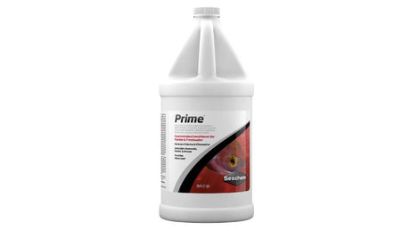 Aquatic Conditioner - Prime (4L) ensures a safe aquarium by removing chlorine, ammonia, and heavy metals, ideal for fish health.