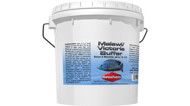 Aquatic Malawi/Victoria Buffer (4kg) enhances water hardness and pH stability for thriving Cichlids and freshwater fish.