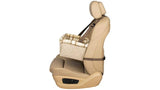 Dog Booster Seat - Happy Ride Quilted for pets up to 8kg, offering comfort, safety, and scenic views during travel.