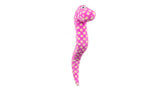 Plush Chuckles Snake dog toy, 58.4cm, with durable stitching, multi-sound squeaker, bright colors, perfect for play and cuddling.