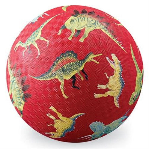 Croc Creek 7" playground ball featuring a vibrant dinosaur design, ideal for safe indoor and outdoor play for kids.