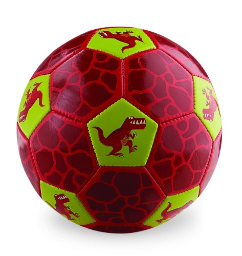 Colorful dinosaur-themed Croc Creek Size 3 soccer ball, perfect for kids aged 4-8, ideal for skill development and outdoor play.