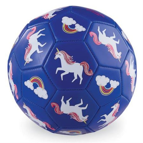 Croc Creek Size 3 Soccer Ball with vibrant unicorn designs, perfect for kids aged 4-8 to inspire imagination and outdoor play.