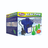 Wahu AC Electric Air Pump: compact electric pump for quick inflation of toys, mattresses, and floats with multiple nozzle attachments.