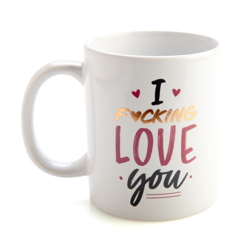 Coffee Mug - I F*cking Love You (9.5cm)