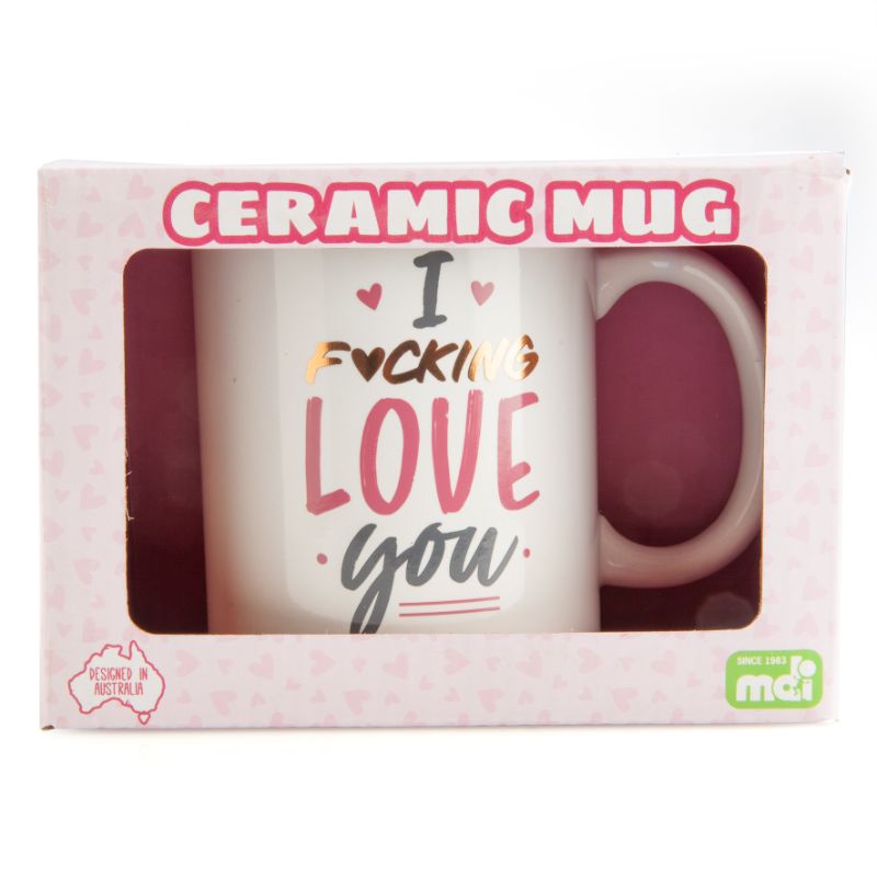 Coffee Mug - I F*cking Love You (9.5cm)