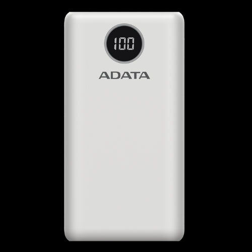 ADATA P20000QCD POWERBANK 20000MAH WHITE