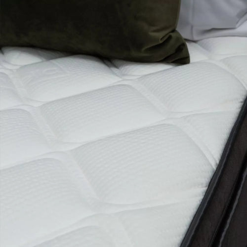 Euro Top Mattress in Queen size with 300mm profile, pocket spring system for personalized comfort and minimal partner disturbance.