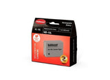 HAHNEL HL-10L Canon-compatible lithium-ion battery, 7.4V, 860mAh, eco-friendly packaging, ideal for photography enthusiasts.