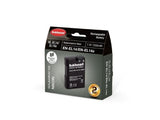 HAHNEL HL-EL14 battery for Nikon, 1050mAh lithium-ion, eco-friendly packaging, reliable performance for extended shooting.