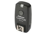 Hahnel Captur Receiver for Sony: wireless trigger for flash and lights, compatible with various Sony camera models.