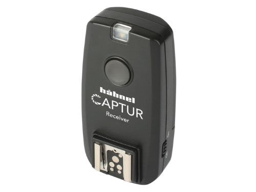 Hahnel Captur Receiver for Sony: wireless trigger for flash and lights, compatible with various Sony camera models.