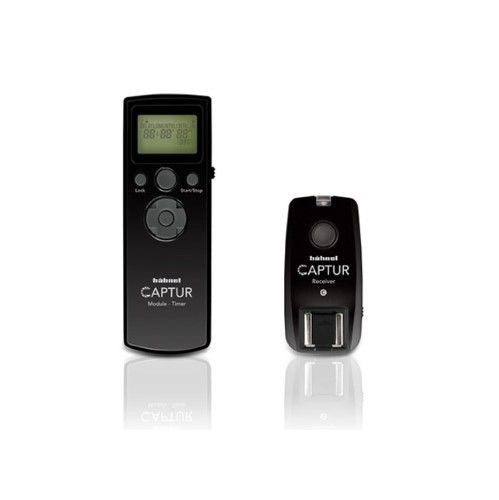 Hahnel Captur Timer Kit for Sony: wireless remote with long-range, LCD, multiple modes for time-lapse and long exposures.