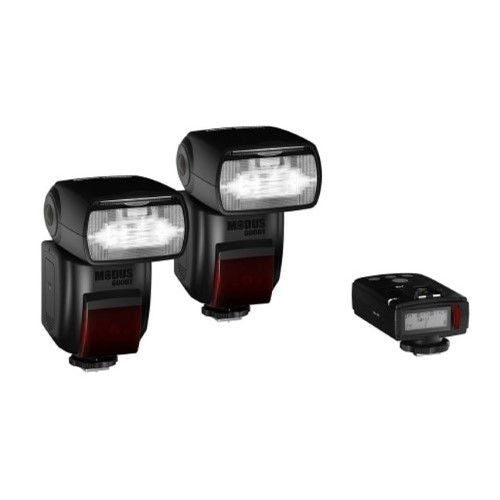 HAHNEL MODUS 600RT Wireless Pro Kit for Nikon featuring fast recycle times, wireless connectivity, and high-capacity battery.