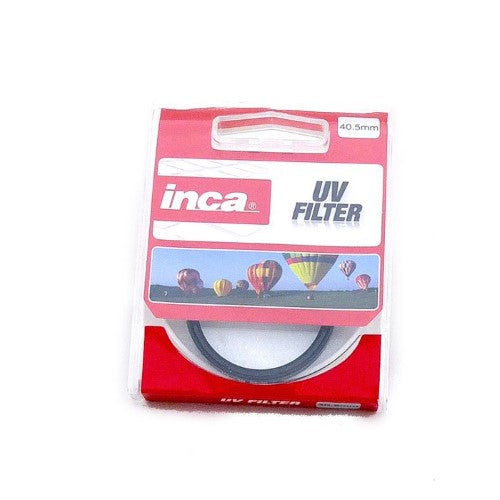 Ultra-thin INCA 40.5MM UV filter absorbs UV rays, protecting lenses while enhancing image clarity and color vibrancy.