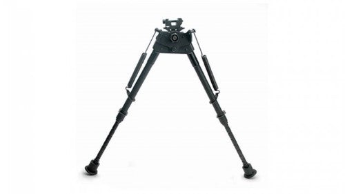 KONUS BIPOD-2 with adjustable height, foldable arms, and rubberized feet for stable shooting on various terrains.