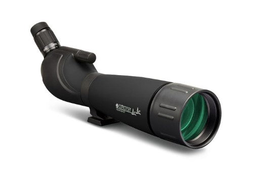 Powerful KONUSPOT-80C spotting scope with 20-60x zoom, 80mm lens, smartphone adapter, and tripod for outdoor observation.