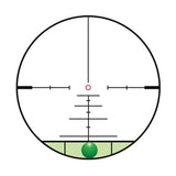 KONUSPRO F-30 4-16X52 riflescope with illuminated 550 ballistic reticle, waterproof design, and multi-coated optics for precision shooting.