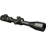 KONUSPRO EL-30 riflescope with 6-24x magnification, 10 illuminated reticles, parallax wheel, and waterproof design for precision shooting.