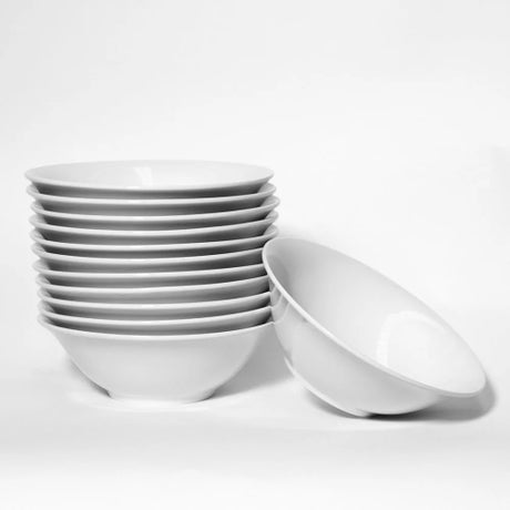 Cutler porcelain cereal bowl, 17.8cm, combines elegance and functionality for your breakfast routines.