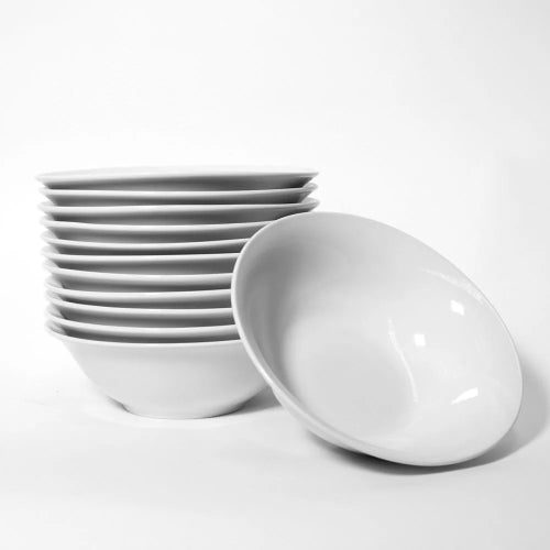 Elegant 20.3cm porcelain cereal bowl, perfect for cereals and snacks, microwave and dishwasher safe. Ideal for all occasions.