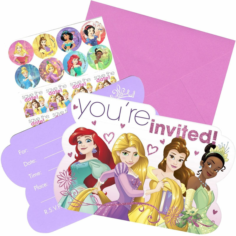 Princess Dream Big Invites You're Invited - Pack of 8