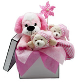 Set of 3 elegant white square gift boxes, 20x15 cm, ideal for all occasions with a sophisticated design.