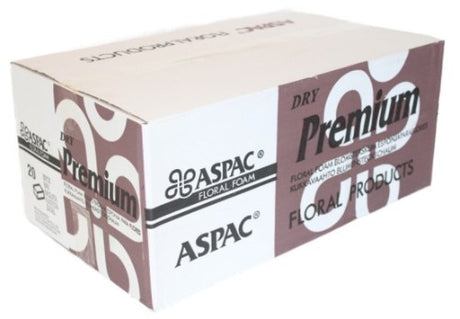 Premium Dry Floral Foam from Aspac, 20 pieces, designed for stable and creative floral arrangements.
